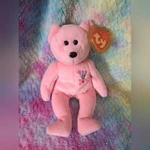 Ty Beanie Baby "Mum" Bear, Vintage, With Tags.